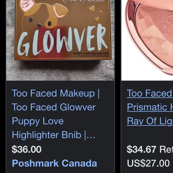 DISCONTINUED too faced glowver highlight - Picture 4 of 5